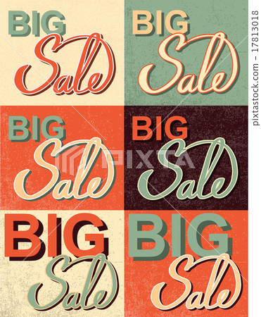 Sale Set. Vector Illustration 17813018