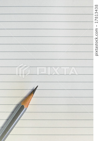 Pencil on lined paper 17813438