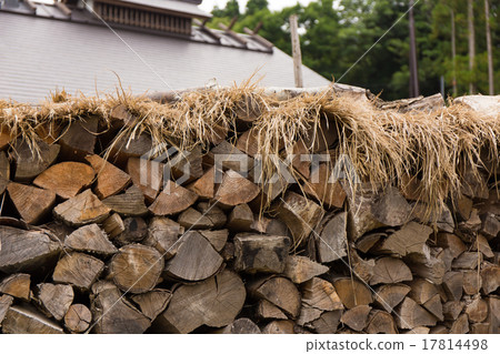 Firewood and Japanese houses Firewood and Japanese houses 17814498