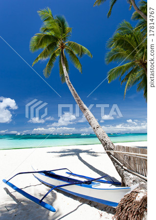 Tropical beach view Tropical beach view 17814767