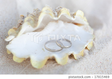 Romantic tropical scene on beach Romantic tropical scene on beach 17815469