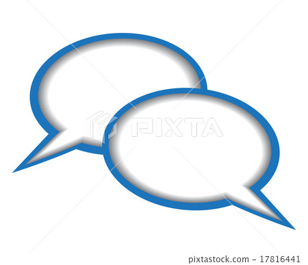 Dialogue bubbles  17816441