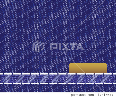 texture blue jeans denim with seams and threads 17816655