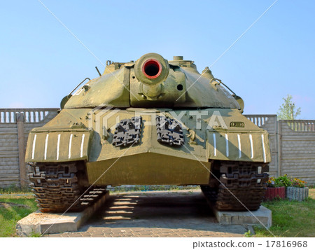Military tank IS-3(Iosif Stalin) taken closeup. Military tank IS-3(Iosif Stalin) taken closeup. 17816968