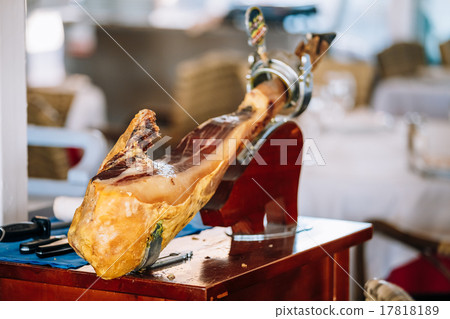 Jamon. Spanish ham an important part of Spanish 17818189