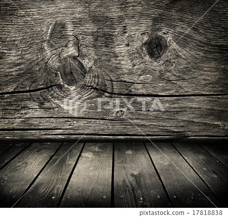 old wooden interior. old wooden interior. 17818838