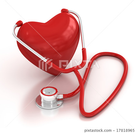 Stethoscope and Heart Stethoscope and Heart 17818965