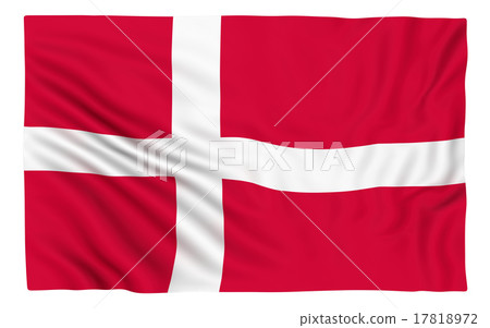 Flag of Denmark 17818972