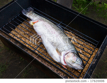Fresh trout fish ready to be cooked 17820006