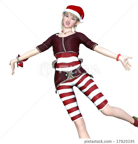 聖誕老人帽子女人 聖誕老人帽子女人 17820195