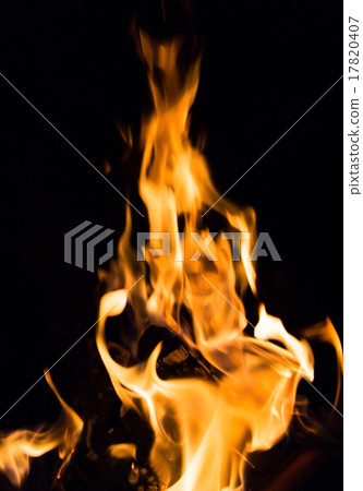 fire in a fireplace 17820407