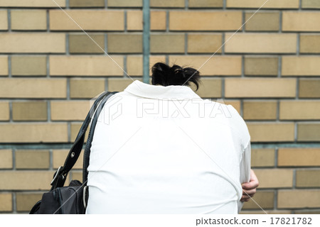 A woman crawling on the street A woman crawling on the street 17821782