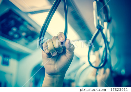 Hand handle loop in the sky train 17823911