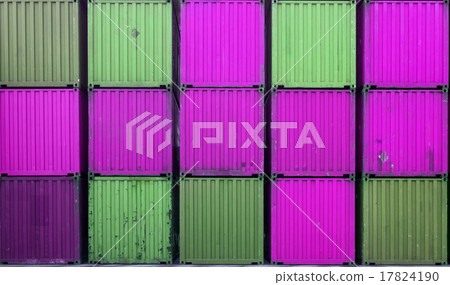 Containers stack for shipping Containers stack for shipping 17824190