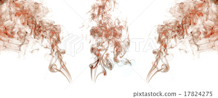 smoke collection on white background smoke collection on white background 17824275