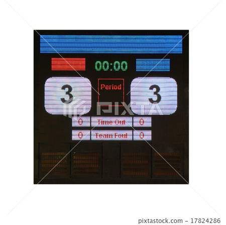 Match LED score board with timer 17824286