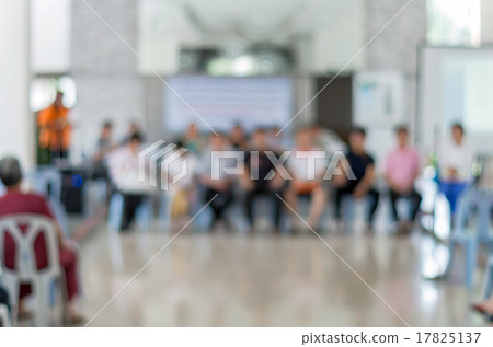 Meeting Blurred background at bright conference hall Meeting Blurred background at bright conference hall 17825137