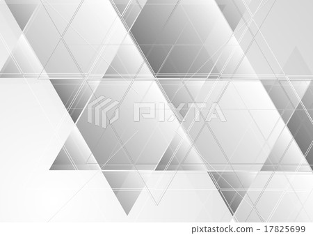 Grey abstract corporate tech background 17825699
