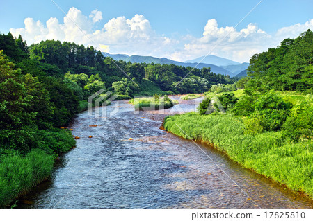Nagase River of Inawashiro Summer 17825810
