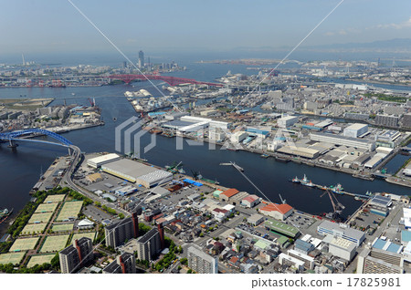 大阪市港區鳥瞰圖 17825981