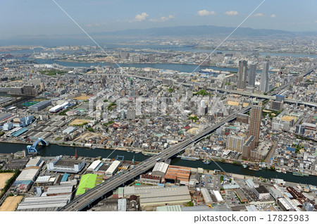 大阪市港區鳥瞰圖 大阪市港區鳥瞰圖 17825983