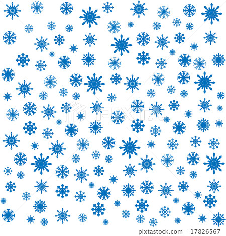Christmas blue snowflakes seamless background Christmas blue snowflakes seamless background 17826567