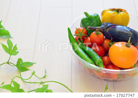 Freshly picked summer vegetables Freshly picked summer vegetables 17827747