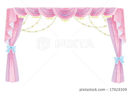 Illustration of curtains / curtains 17828309