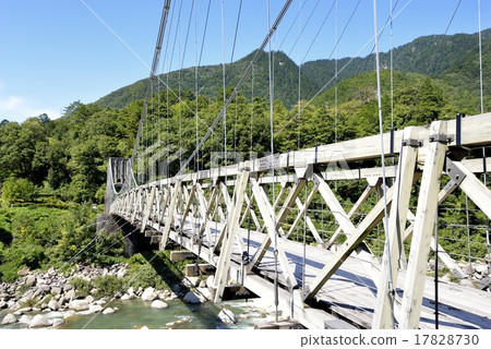Important cultural property · Momosuke bridge (from the center of the bridge) 17828730