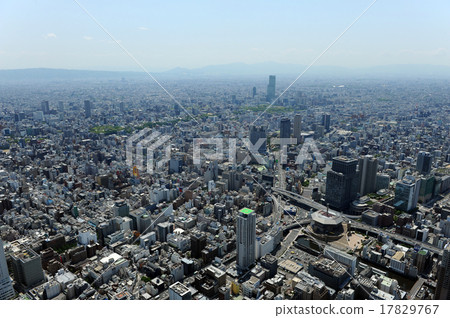 Minami鳥瞰圖在大阪 17829767