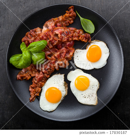 Bacon and quail eggs Bacon and quail eggs 17830187
