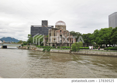 廣島的原子彈爆炸圓頂屋 廣島的原子彈爆炸圓頂屋 17830525