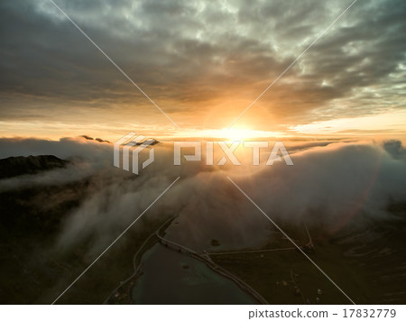 Sun above clouds Sun above clouds 17832779