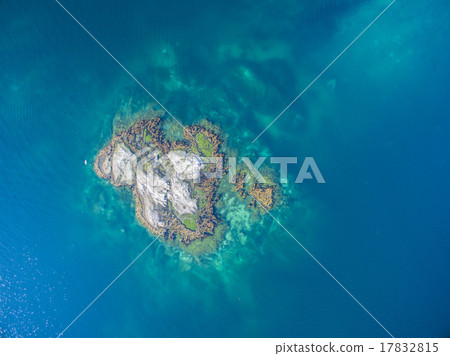 Islet in sea Islet in sea 17832815