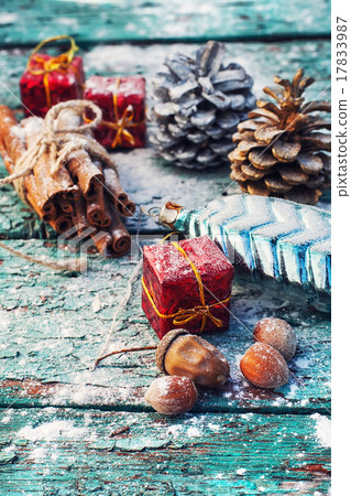 Christmas composition. Christmas composition. 17833987