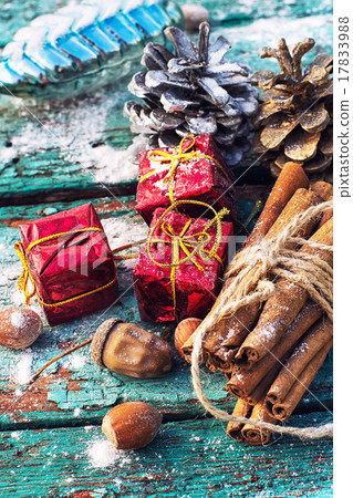Christmas composition. Christmas composition. 17833988
