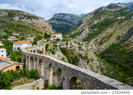 Aqueduct in Old Bar, Montenegro Aqueduct in Old Bar, Montenegro 17834049
