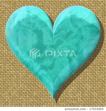 Heart shape frame with seamless generated texture Heart shape frame with seamless generated texture 17834869