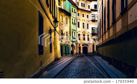 Night streets of Prague. Night streets of Prague. 17835940