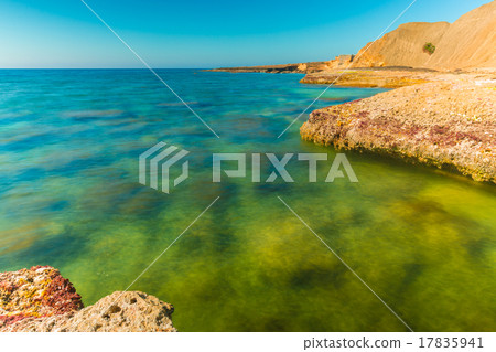 blue lagoon Comino island Malta Gozo blue lagoon Comino island Malta Gozo 17835941