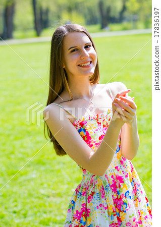 beautiful young girl 17836197