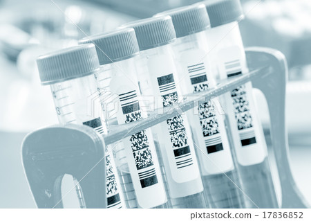 virology test tube with props and sample 17836852