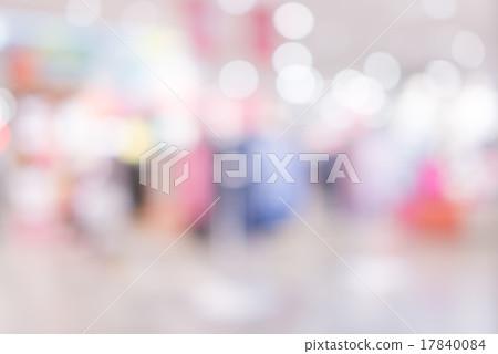 Store, shopping mall abstract defocused blurred 17840084