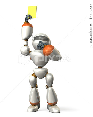 Robot that issues yellow card Robot that issues yellow card 17840232