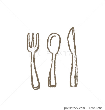 Spoon and fork and knife 17840284