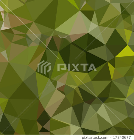 Sap Green Abstract Low Polygon Background Sap Green Abstract Low Polygon Background 17840677