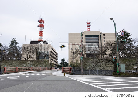 福井縣福井市福井城遺址縣政府和警察總部 福井縣福井市福井城遺址縣政府和警察總部 17840882
