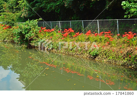 Meanuma paddy: Nemura substitute water at eastern edge Uenoda 17841860