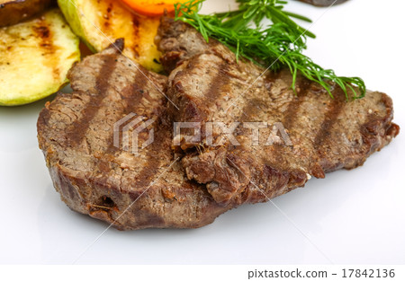 Grilled Veal steak 17842136