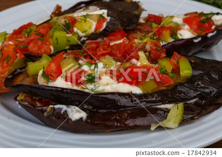 Grilled eggplant Grilled eggplant 17842934